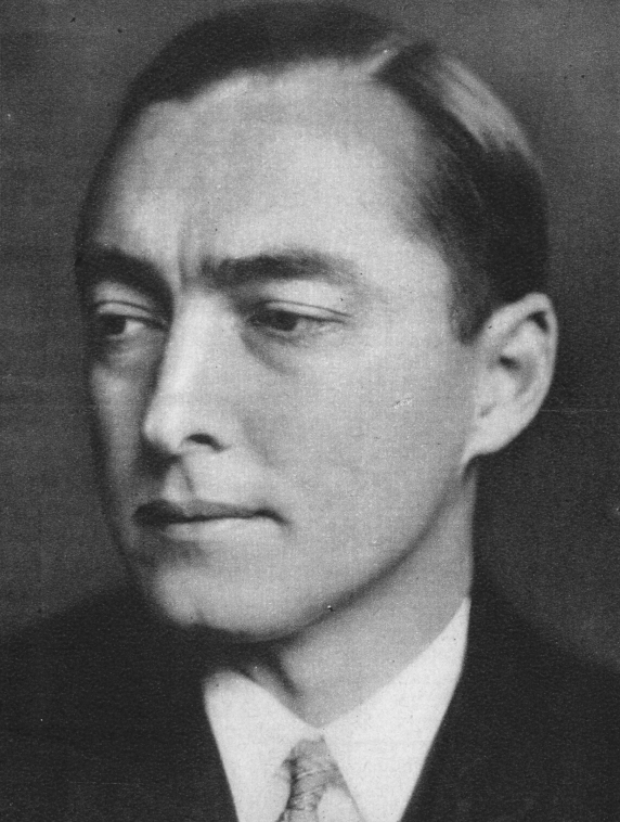 Richard von Coudenhove-Kalergi, ~1930 — the Austrian-Japanese philosopher and Pan-European Union founder whose 1925 book Praktischer Idealismus described the future European as a