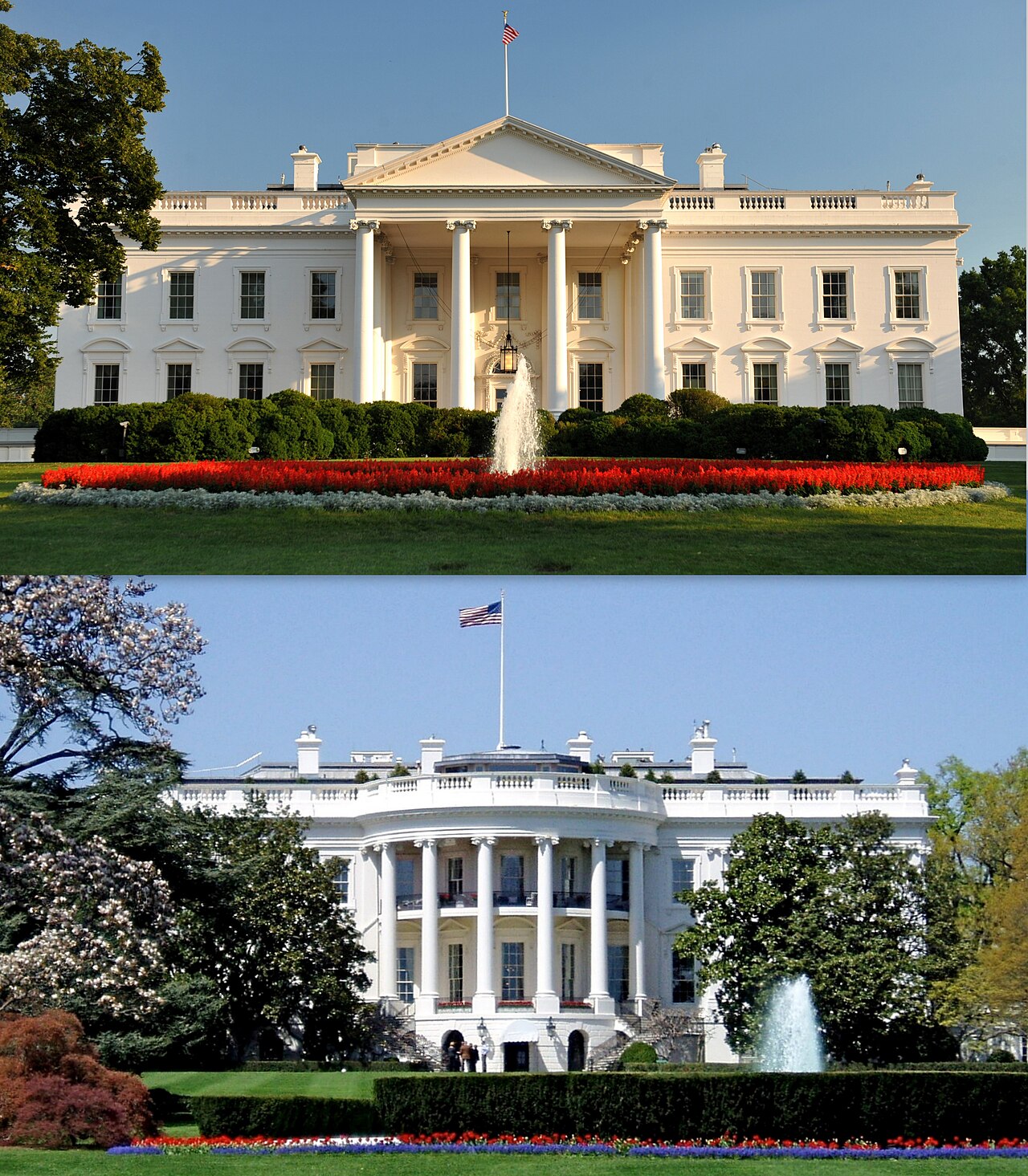 The White House. For the first time in United States history, professional prizefighting was staged on the South Lawn, 200 yards from the Rose Garden, as part of America's 250th anniversary. Photo: Wikimedia Commons